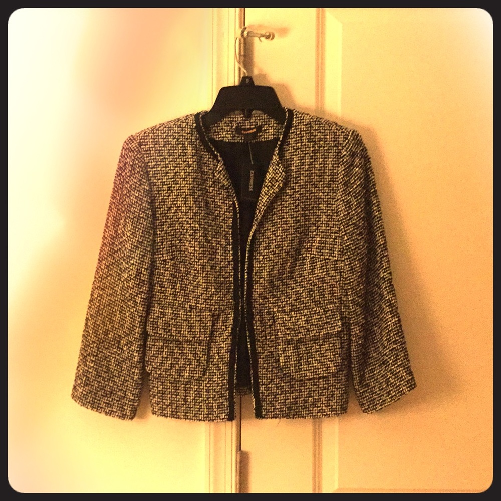 NWT Express Tweed jacket